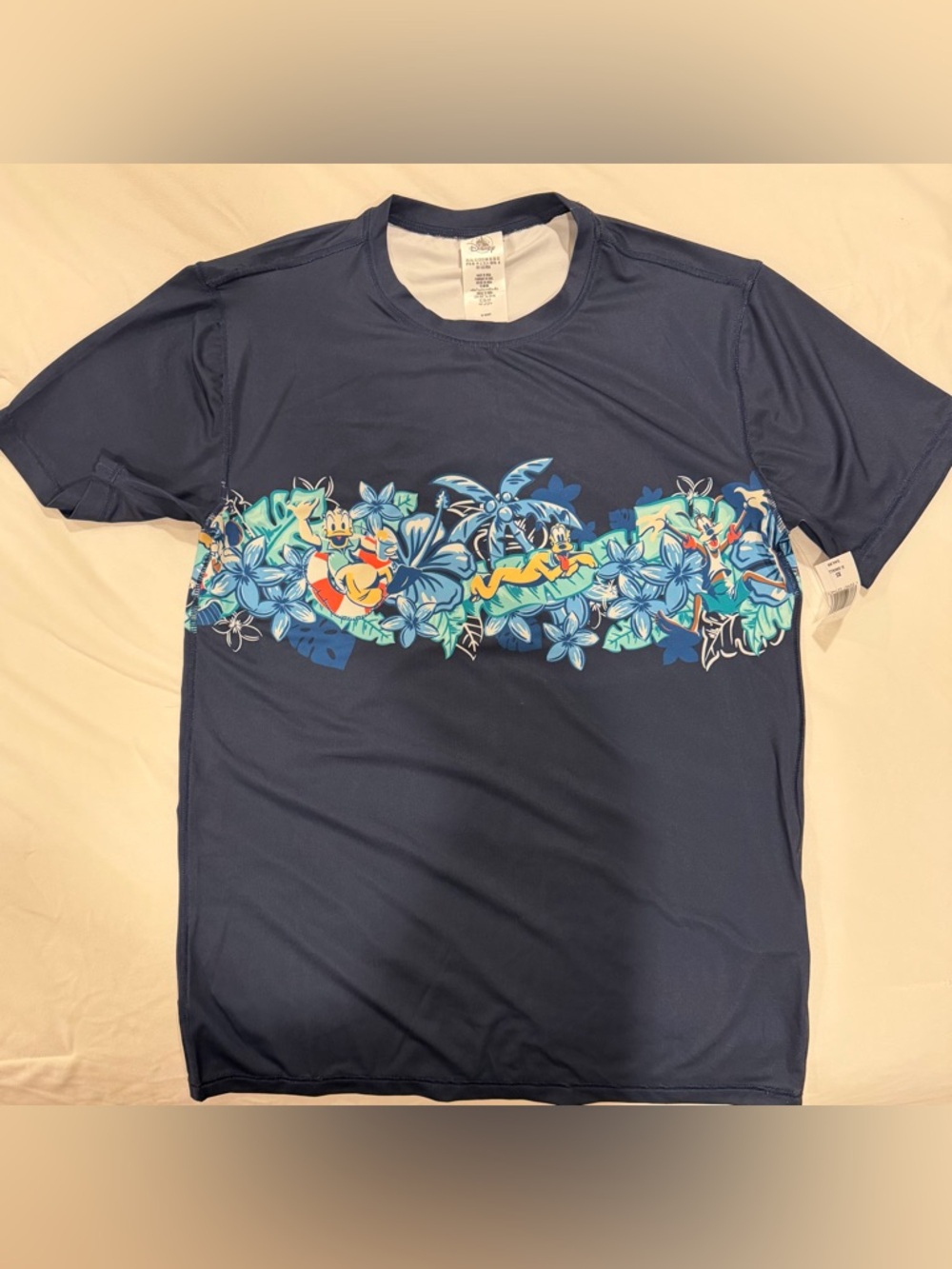 Disney Navy Disney Rash Guard w/ Swimming Trunks